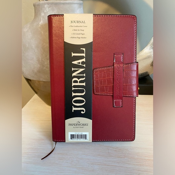 Journal Red Leatherette - Picture 5 of 5